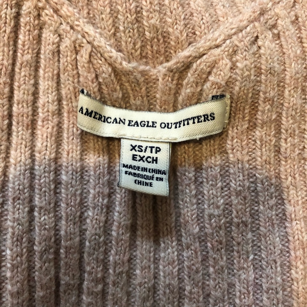 Pink sweater tank